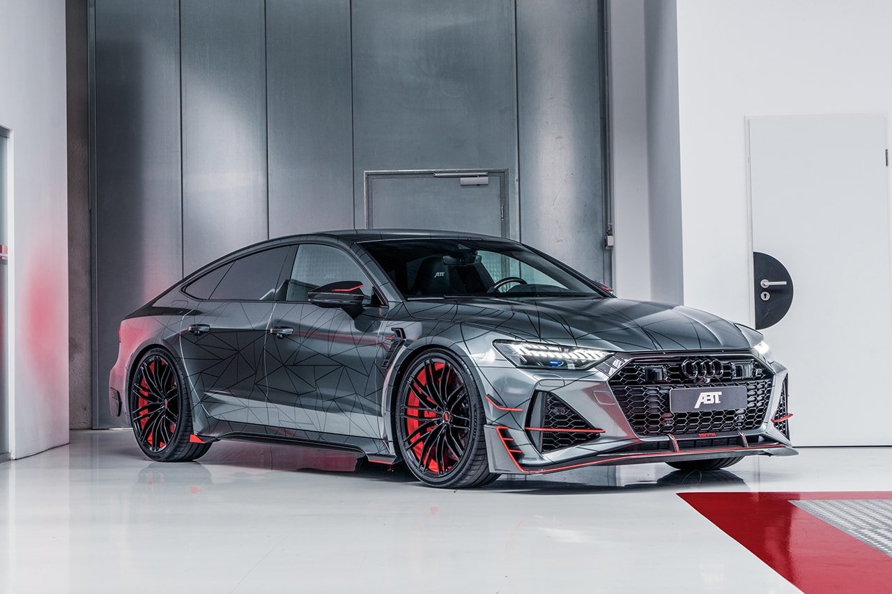 Audi ABT Sportsline RS7-R Limited Special Edition 125 Units Four Door Super Saloon Car Automotive German Tuning Supercar Launch Information First Look V8 740 HP 