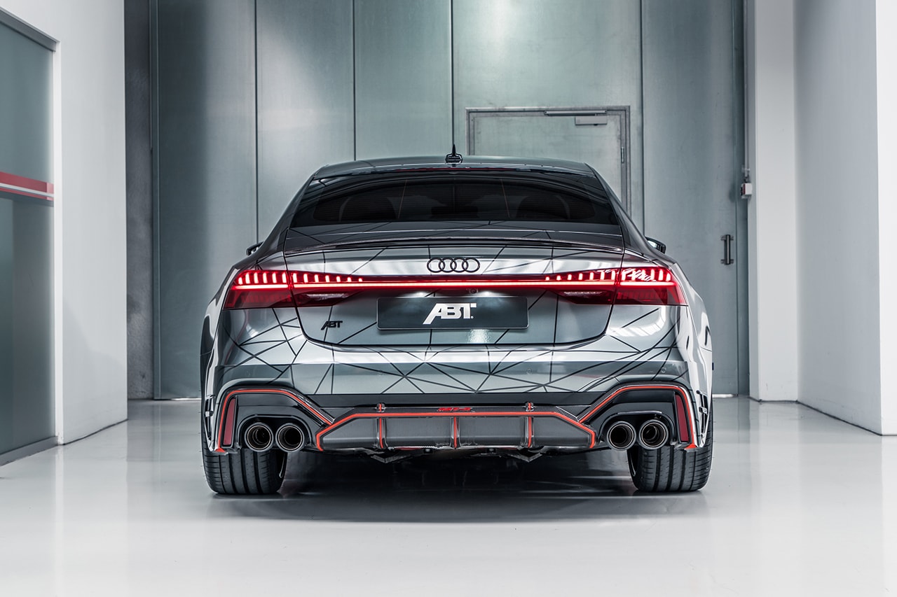 Audi ABT Sportsline RS7-R Limited Special Edition 125 Units Four Door Super Saloon Car Automotive German Tuning Supercar Launch Information First Look V8 740 HP 