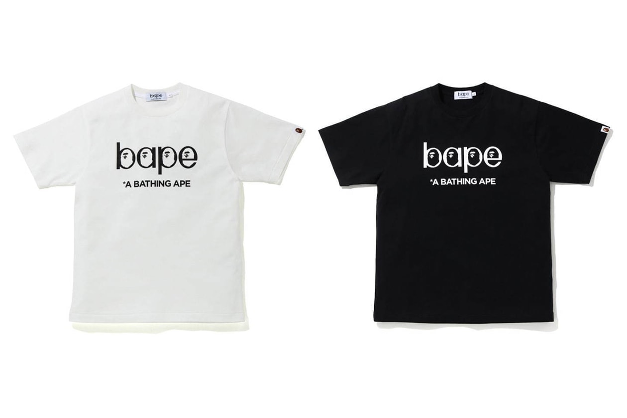 BAPE b collection menswear womenswear ape head shirt oxford sweater tee shirt logo lookbook spring summer 2020 ss20 release date info buy april 3
