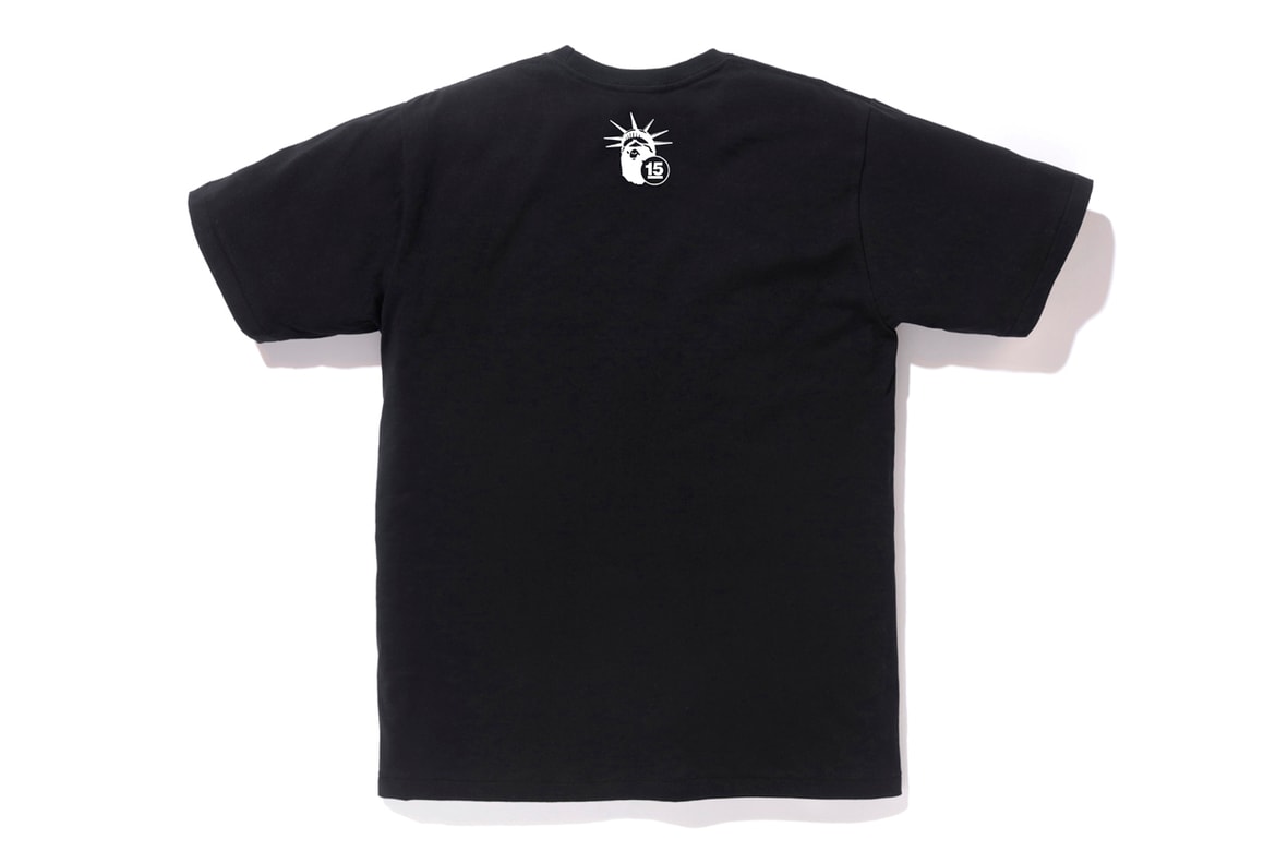 Shaun Crawford X Bape Ny 15th Anniversary T Shirts Hypebeast - isaac shirt maker roblox