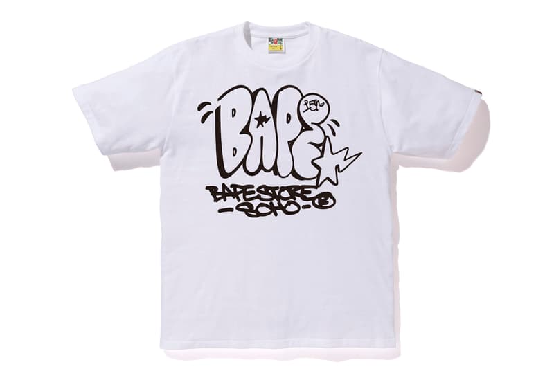 Shaun Crawford X Bape Ny 15th Anniversary T Shirts Hypebeast - roblox hypebeast shirt