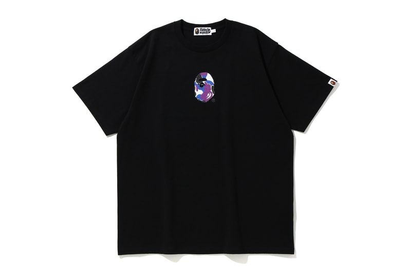 BAPE STORE Hong Kong 14th Anniversary Collection T-shirts Hoodies APE HEAD Camouflage Purple Blue Black Shorts Phone Case Gray Shark