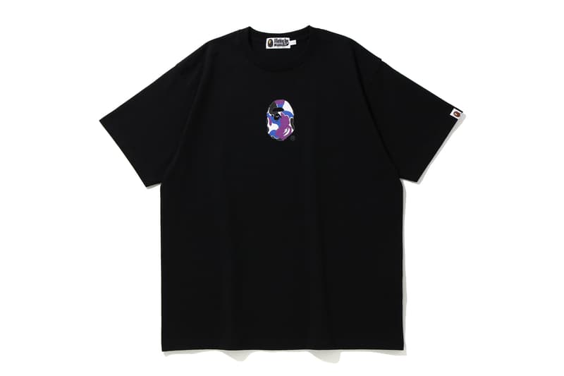 BAPE STORE Hong Kong 14th Anniversary Collection T-shirts Hoodies APE HEAD Camouflage Purple Blue Black Shorts Phone Case Gray Shark