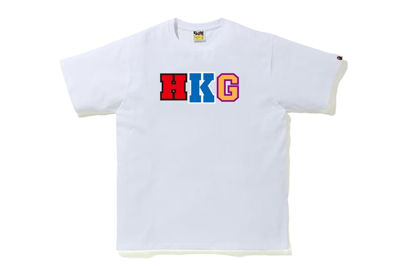 BAPE STORE Hong Kong 14th Anniversary Collection T-shirts Hoodies APE HEAD Camouflage Purple Blue Black Shorts Phone Case Gray Shark