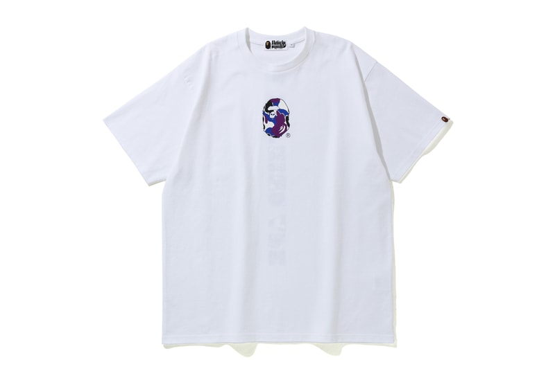 BAPE STORE Hong Kong 14th Anniversary Collection T-shirts Hoodies APE HEAD Camouflage Purple Blue Black Shorts Phone Case Gray Shark