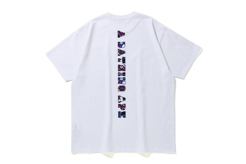 BAPE Hong Kong 15th Anniversary Photo Ape Head Tee White