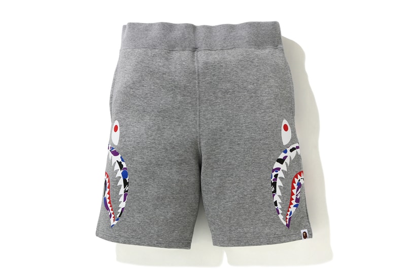 BAPE STORE Hong Kong 14th Anniversary Collection T-shirts Hoodies APE HEAD Camouflage Purple Blue Black Shorts Phone Case Gray Shark
