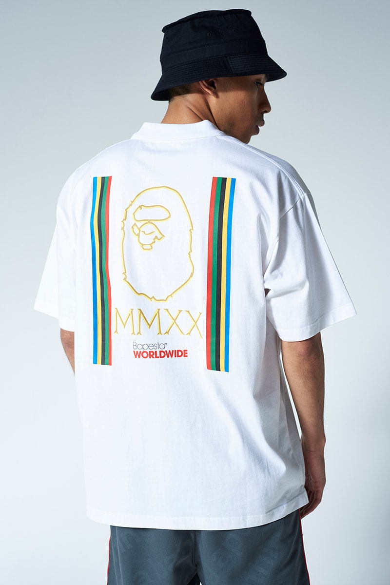 BAPE A Bathing Ape Summer 2020 Street Resort Lookbook Collection Release Information Camouflage Ape Shall Never Kill Ape Streetwear Basketball tiger tracksuit