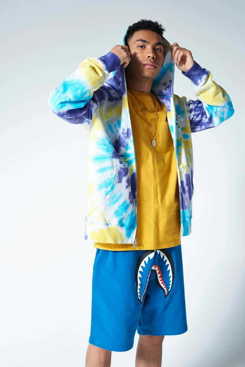 BAPE A Bathing Ape Summer 2020 Street Resort Lookbook Collection Release Information Camouflage Ape Shall Never Kill Ape Streetwear Basketball tiger tracksuit