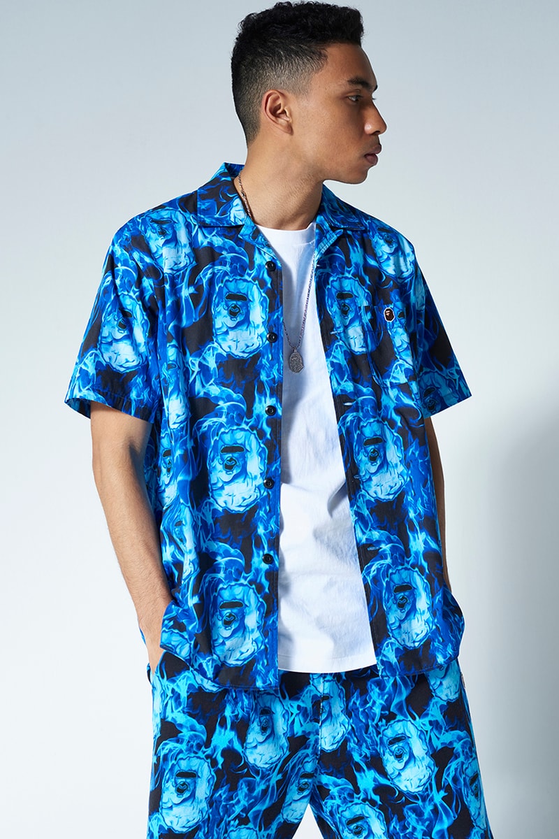 BAPE A Bathing Ape Summer 2020 Street Resort Lookbook Collection Release Information Camouflage Ape Shall Never Kill Ape Streetwear Basketball tiger tracksuit