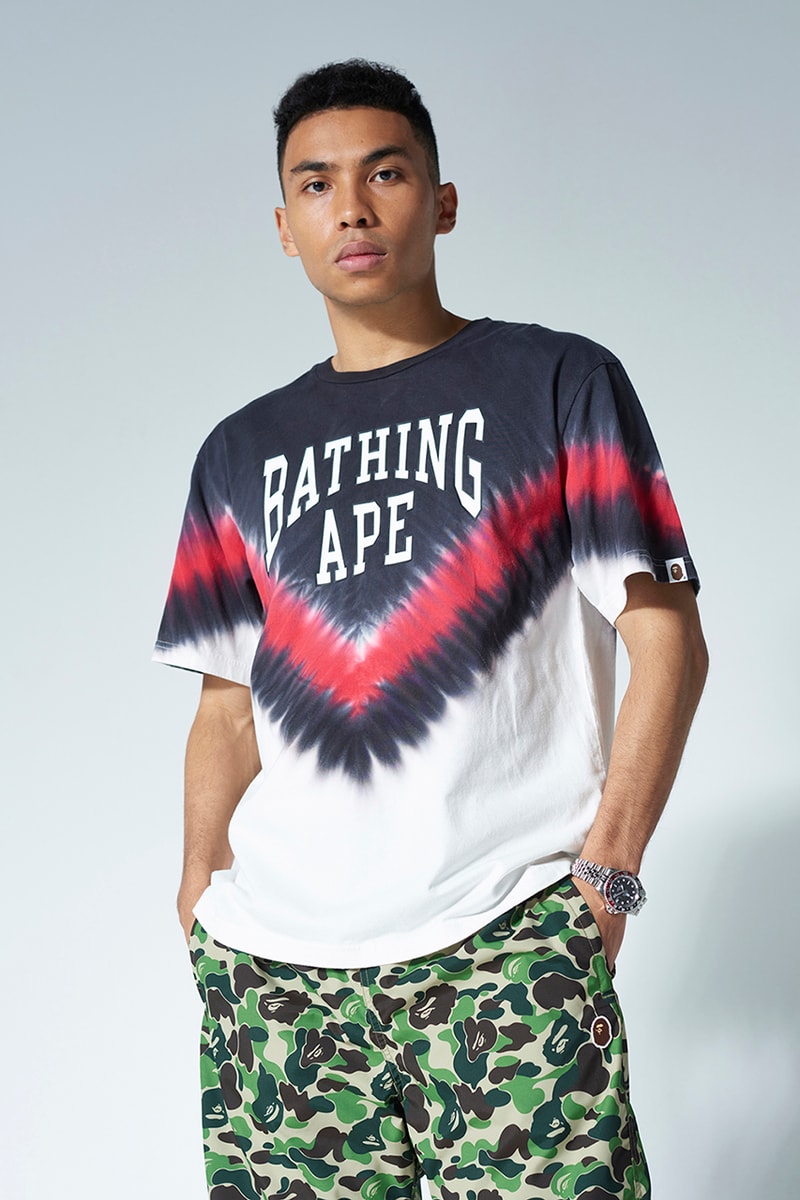 BAPE A Bathing Ape Summer 2020 Street Resort Lookbook Collection Release Information Camouflage Ape Shall Never Kill Ape Streetwear Basketball tiger tracksuit