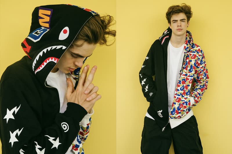 BAPE Thailand Fifth-Anniversary Collection lookbook menswear streetwear exclusives spring summer 2020 capsule camouflage print pattern camo symbol logo