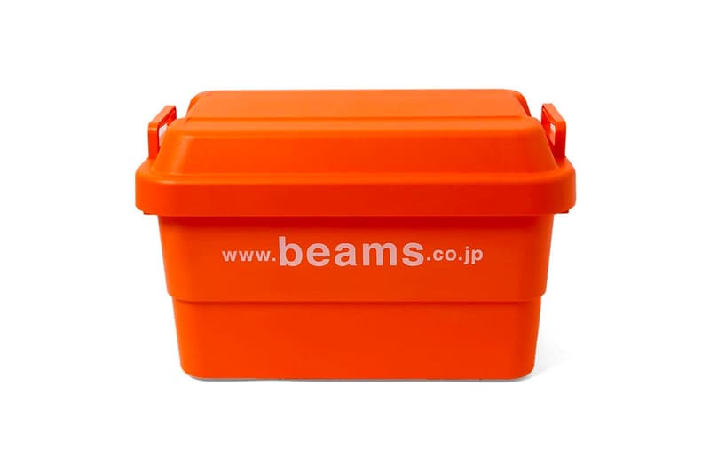 BEAMS officesupplies look Release Info outdoor indoor goods storage chair container folding box shelf stool