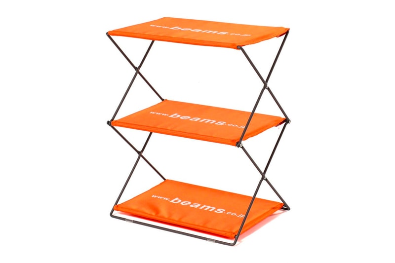 BEAMS officesupplies look Release Info outdoor indoor goods storage chair container folding box shelf stool 