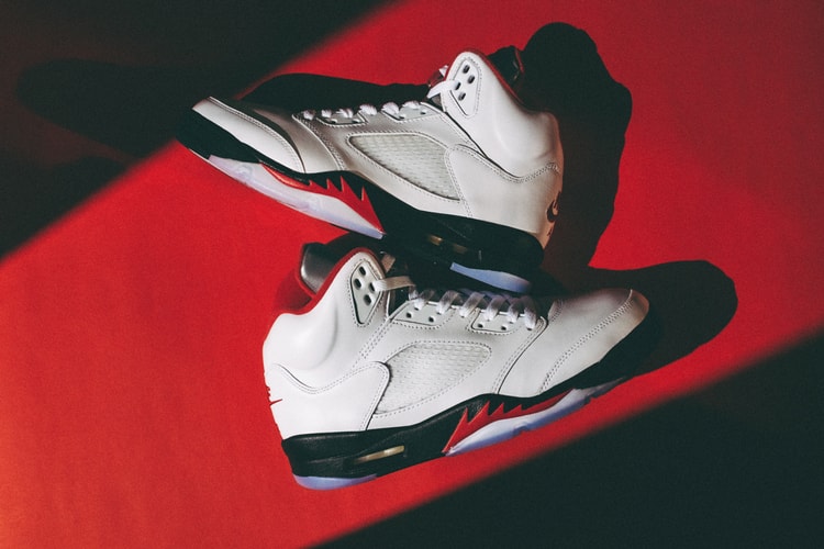 Air Jordan 5 "Fire Red" Heats up This Week's Best Footwear Drops