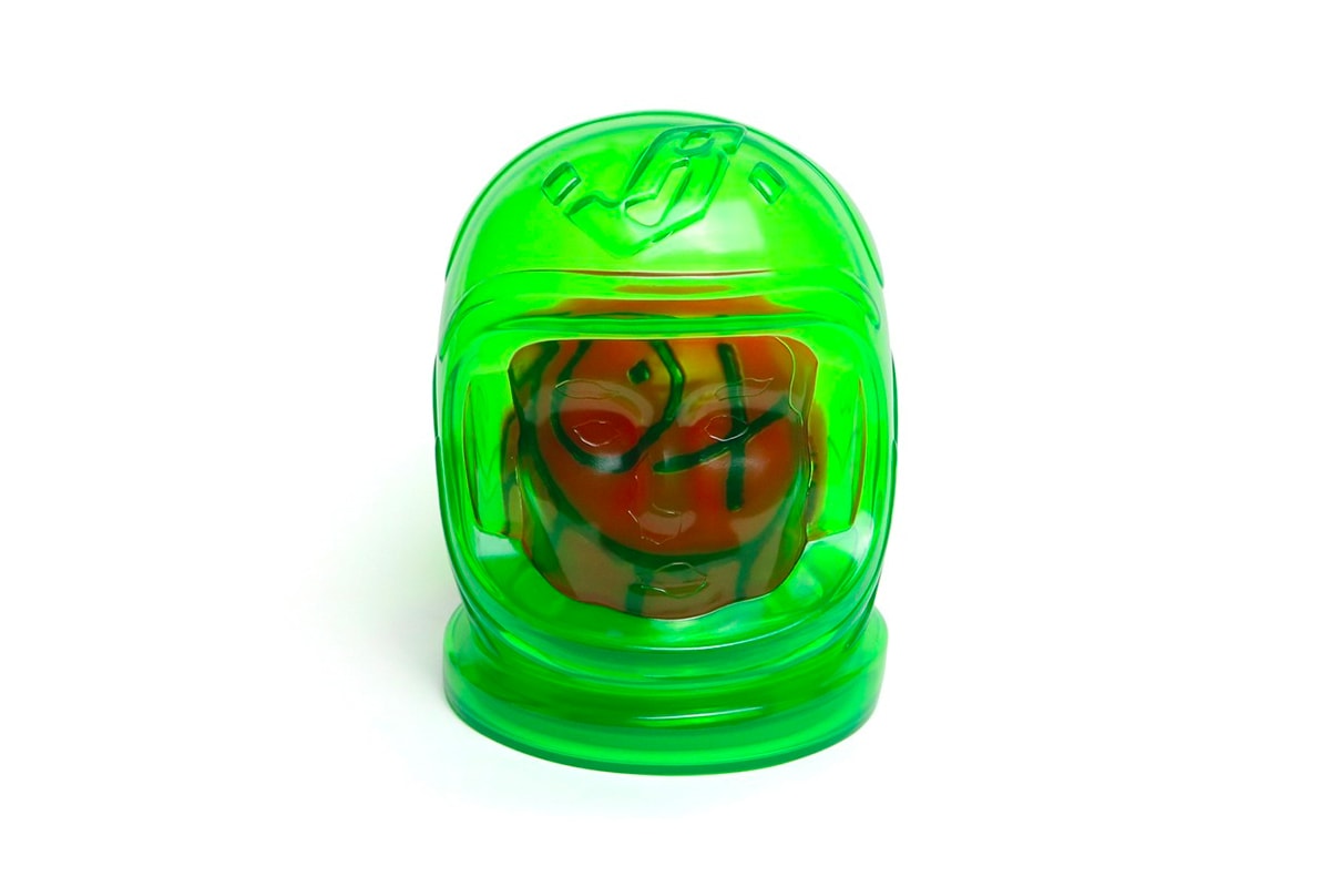 Andre Saraiva Billionaire Boys Club Astronaut Helmet Toy collectible figure mr a balls menswear streetwear spring summer 2020 collection acccessories mr a balls