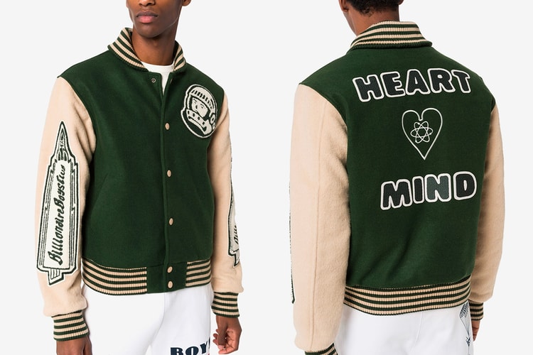 Billionaire Boys Club Craft Woolen Vintage Varsity Jacket