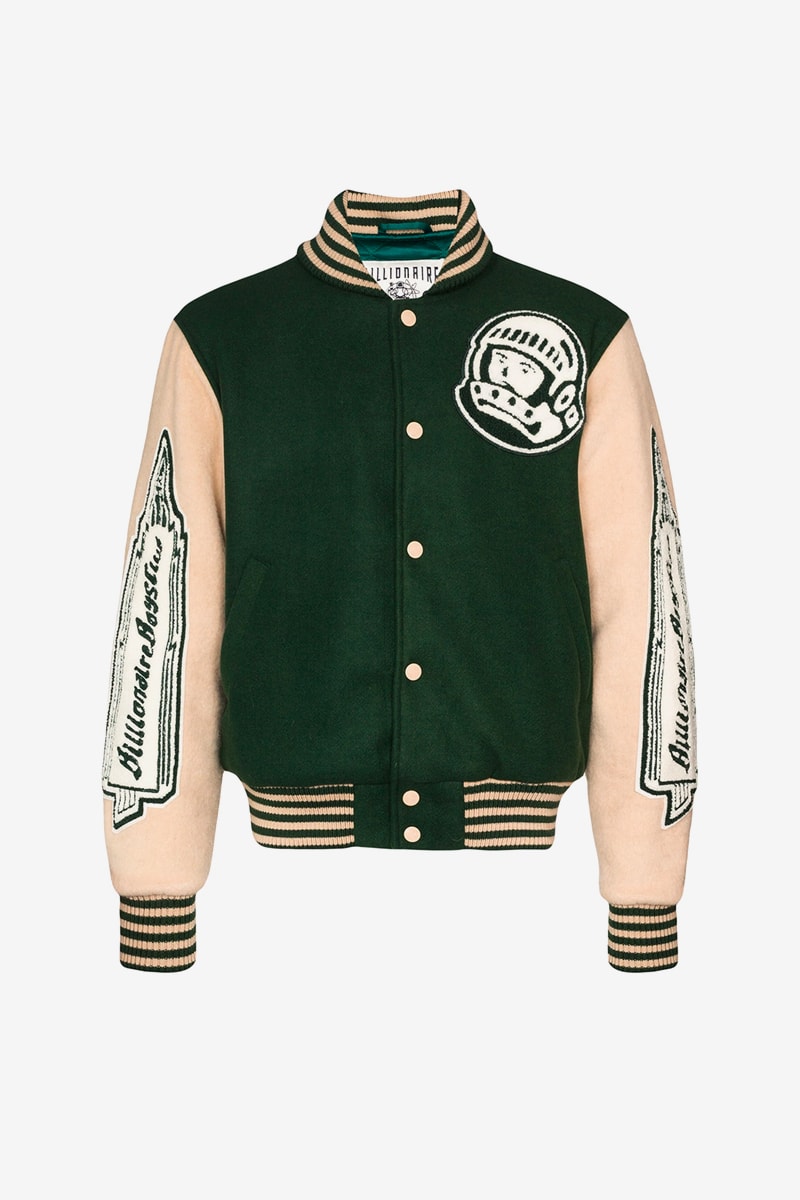 Billionaire Boys Club Astro Varsity Bomber Jacket Browns varsity jackets outerwear BBC Pharrell browns fashion nigo humanmade Icecream 