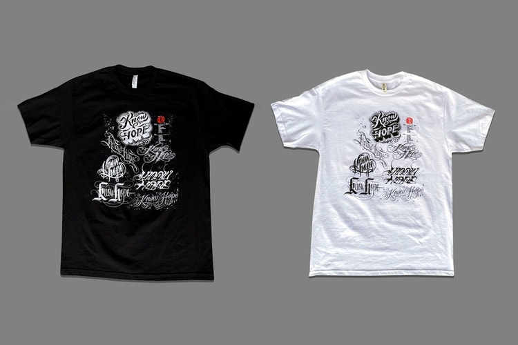 BJ Betts Brings 14 Tattoo Artists Together for "KNOW HOPE" Charity T-Shirt
