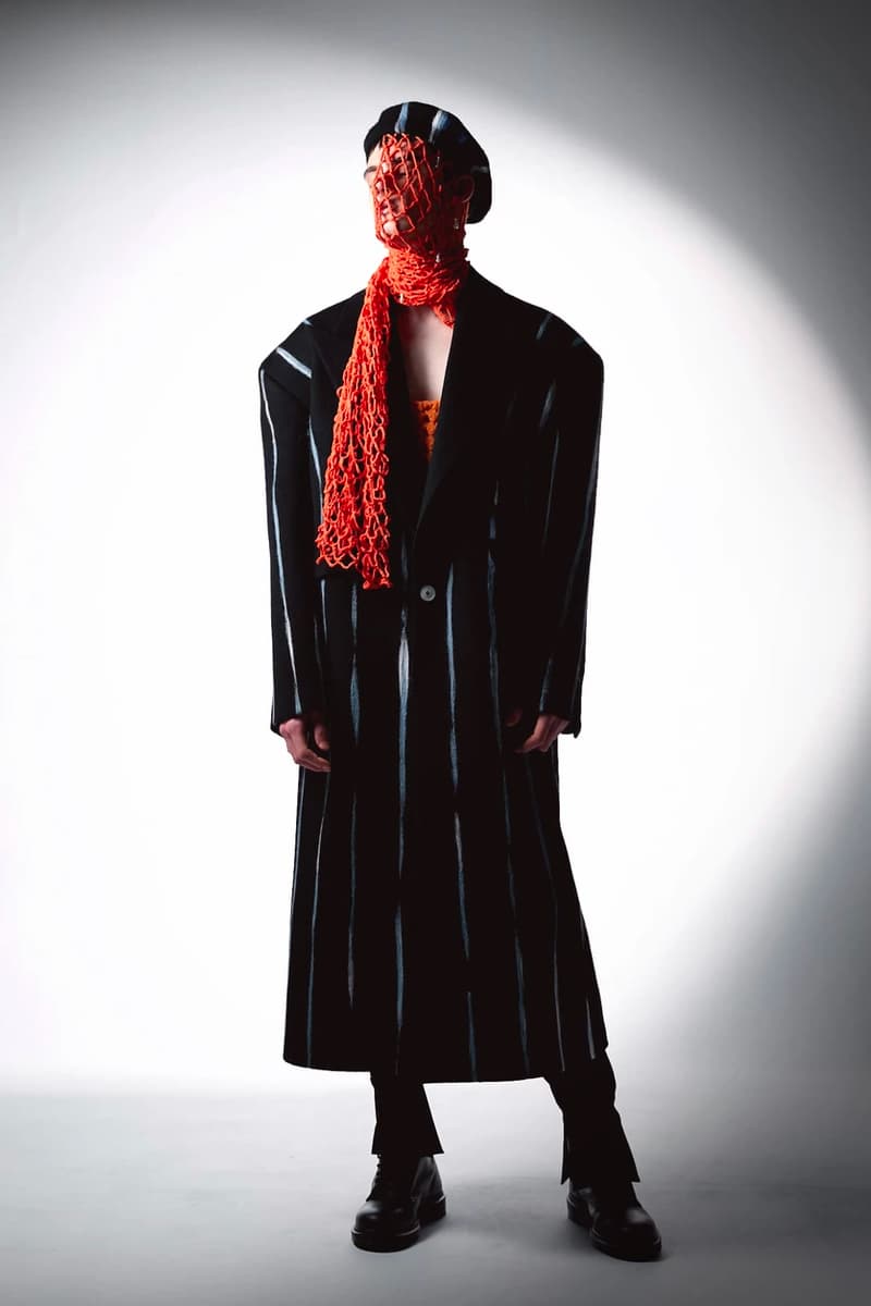 BLINDNESS FW20 Collection Lookbook south korean brand avant-garde woolmark prize LVMH winner shortlist pollution theme military