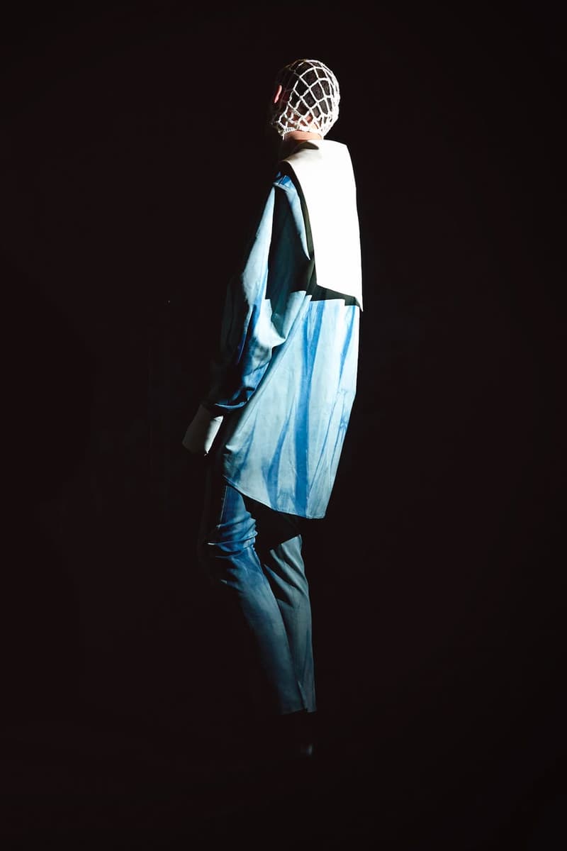 BLINDNESS FW20 Collection Lookbook south korean brand avant-garde woolmark prize LVMH winner shortlist pollution theme military