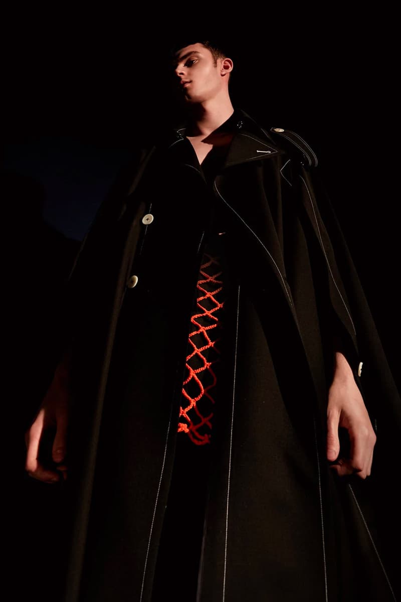 BLINDNESS FW20 Collection Lookbook south korean brand avant-garde woolmark prize LVMH winner shortlist pollution theme military