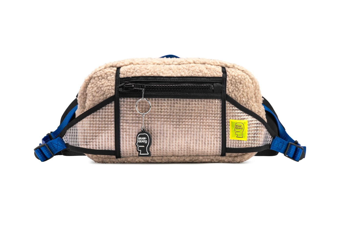 Brain Dead Sherpa Rush Hour Fanny Pack menswear streetwear spring summer 2020 collection bum bags carrying solutions accessories kyle ng eric elm graphics slings shoulder messenger satchel