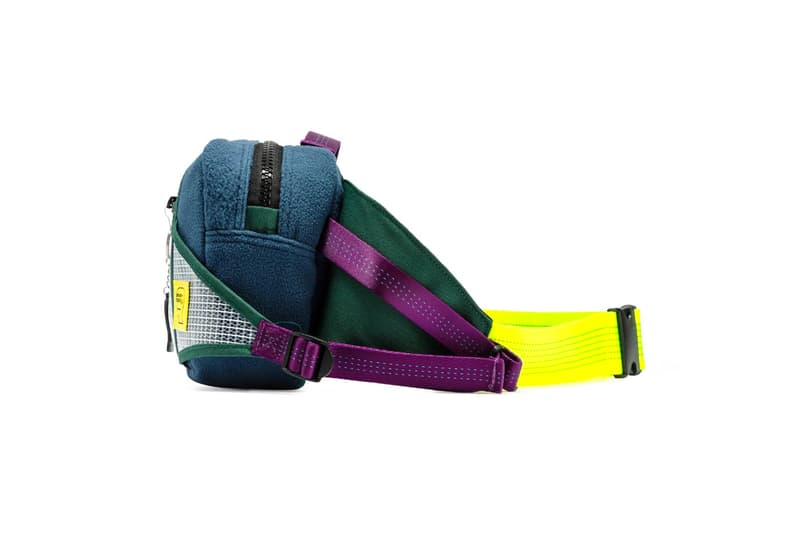 Brain Dead Sherpa Rush Hour Fanny Pack menswear streetwear spring summer 2020 collection bum bags carrying solutions accessories kyle ng eric elm graphics slings shoulder messenger satchel