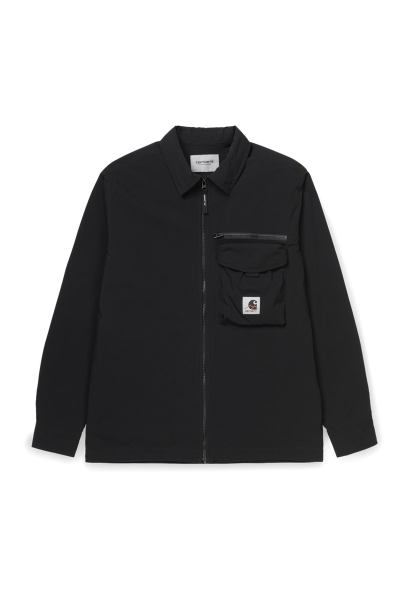 Carhartt WIP Coley Brown Great Indoors technical outerwear jackets editorial first look spring summer 2020 outdoors