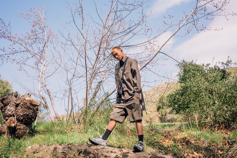 Carhartt WIP Coley Brown Great Indoors technical outerwear jackets editorial first look spring summer 2020 outdoors