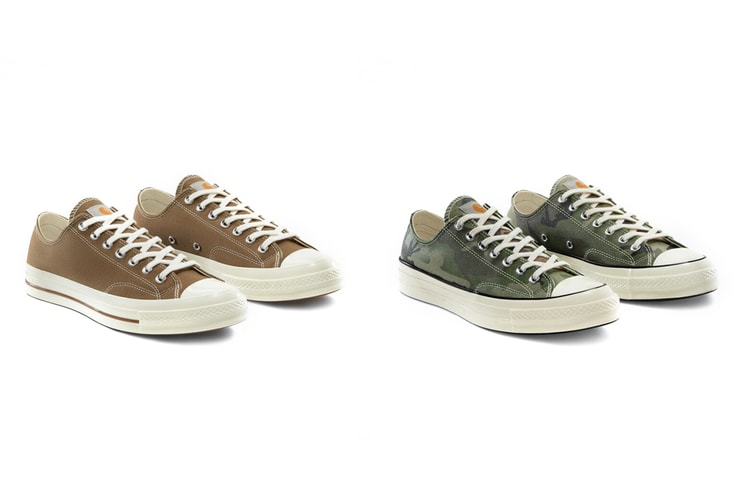 Carhartt WIP and Converse Bring Back Two Popular Chuck 70 Lows