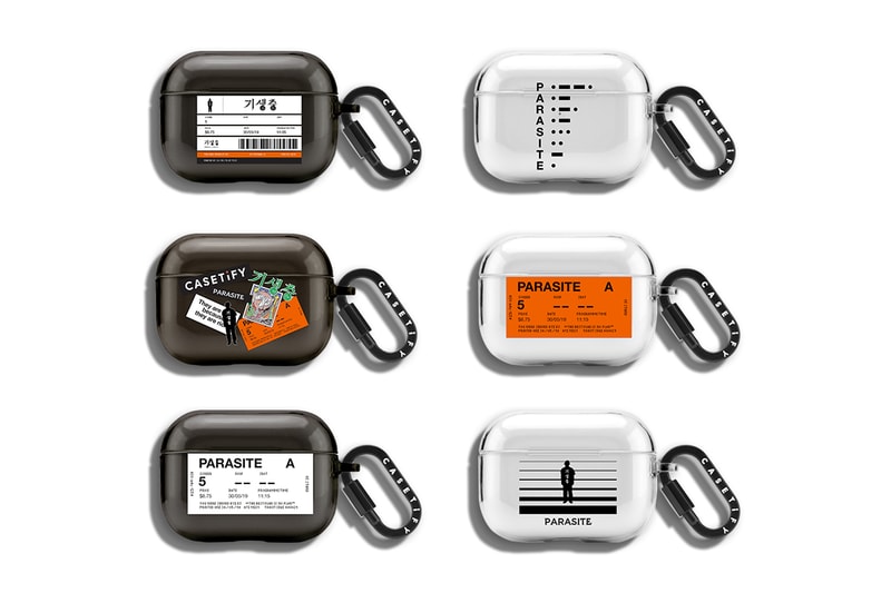 parasite casetify iphone apple watch airpod details collection capsule buy cop purchase bong joon ho south korean oscars academy awards