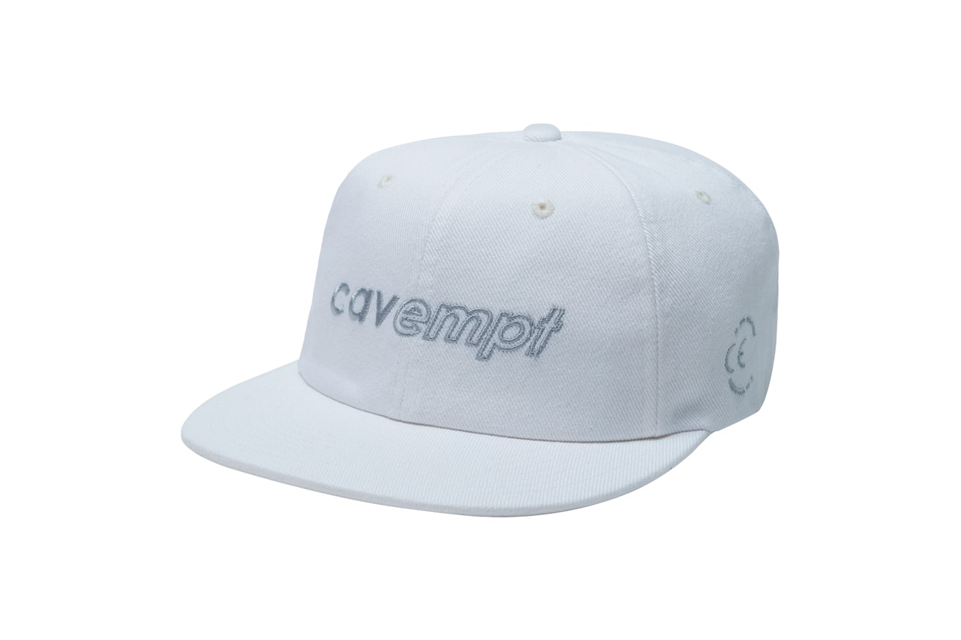Cav Empt Drop 12 Spring/Summer 2020 Collection sk8thing toby feltwell japan streetwear LIVING ABSTRACTION T OVERDYE REFLECTION OF LIGHT T SOLID SEAM DENIM BEACH PANTS CAV EMPT WHITE LOW CAP