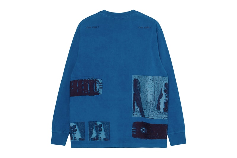 Cav Empt Drop 13 Spring/Summer 2020 Collection streetwear japan t-shirts graphics retro futuristic vintage sci-fi sk8thing toby feltwell OFF CENTER SHORT SLEEVE SHIRT OVERDYE STAMP CE T THESE CONDITIONS T OVERDYE CONFIGURATION LONG SLEEVE T 1994 PSI DENIM