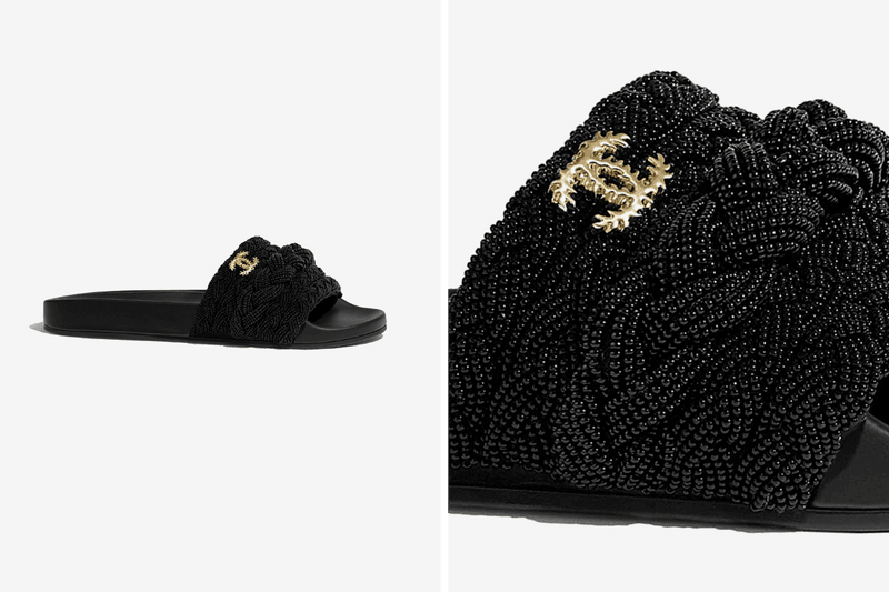 Chanel Drops Luxurious $1,100 USD Pearl and Lambskin Slides