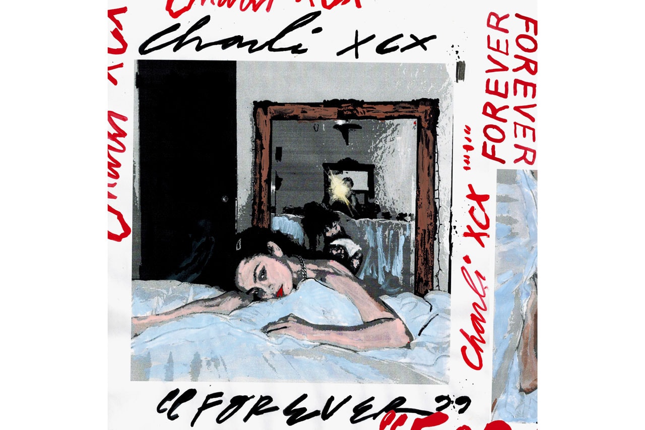 Charli  XCX "Forever" Single Album Announcement 'how i'm feeling now' Seth Bogart Cover Art 