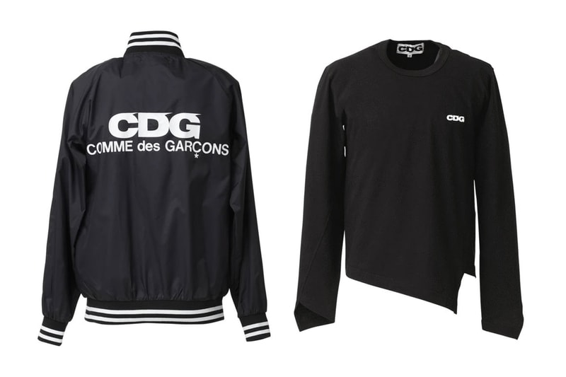 COMME des GARÇONS CDG Spring 2020 Hat, Novesta, Tees shirts varsity jacket logo release date info buy april 8 cdgcdgcdg