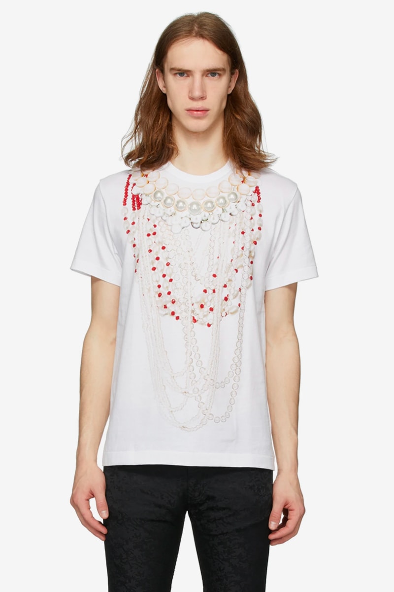 Comme des Garçons Homme Plus Chain Print T-Shirt Release Info Buy Price A B C