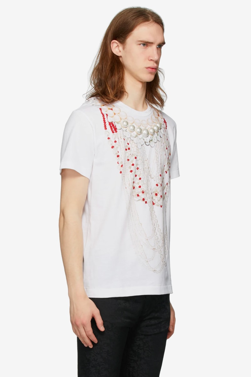 Comme des Garçons Homme Plus Chain Print T-Shirt Release Info Buy Price A B C