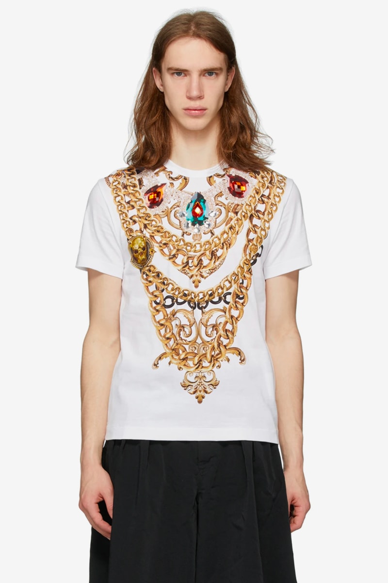 Comme des Garçons Homme Plus Chain Print T-Shirt Release Info Buy Price A B C