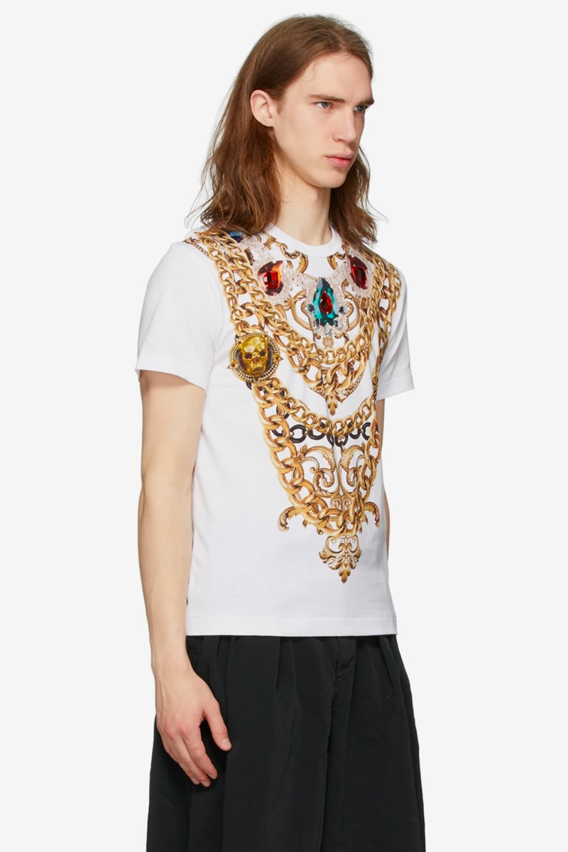 Comme des Garçons Homme Plus Chain Print T-Shirt Release Info Buy Price A B C