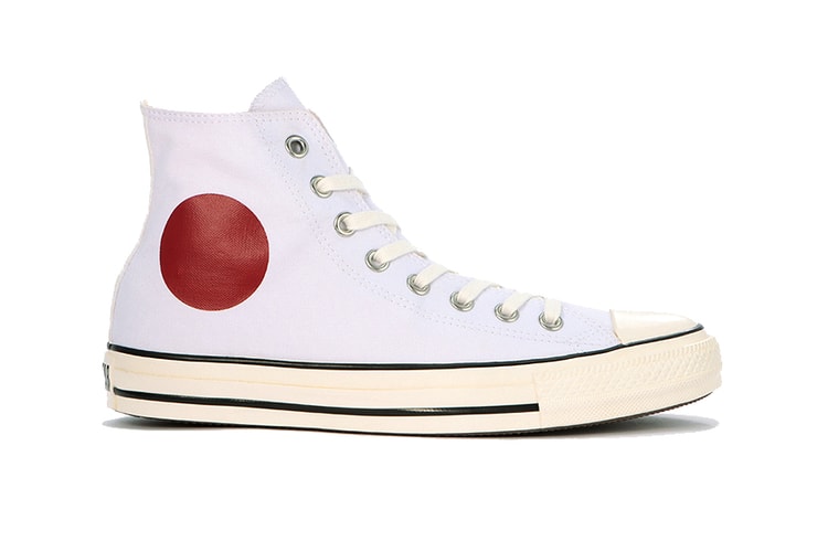 Converse Japan Honors National Flag With All Star Hinomaru Hi