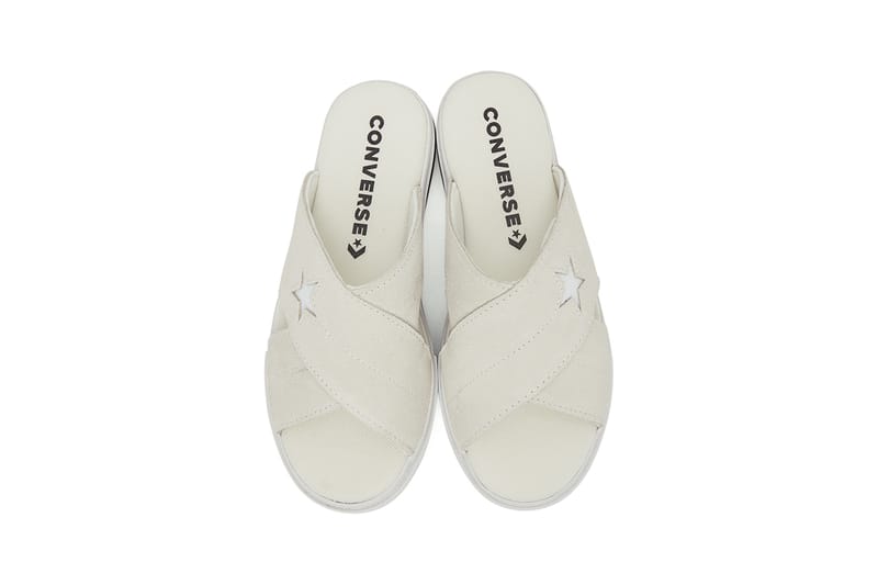 converse slides white