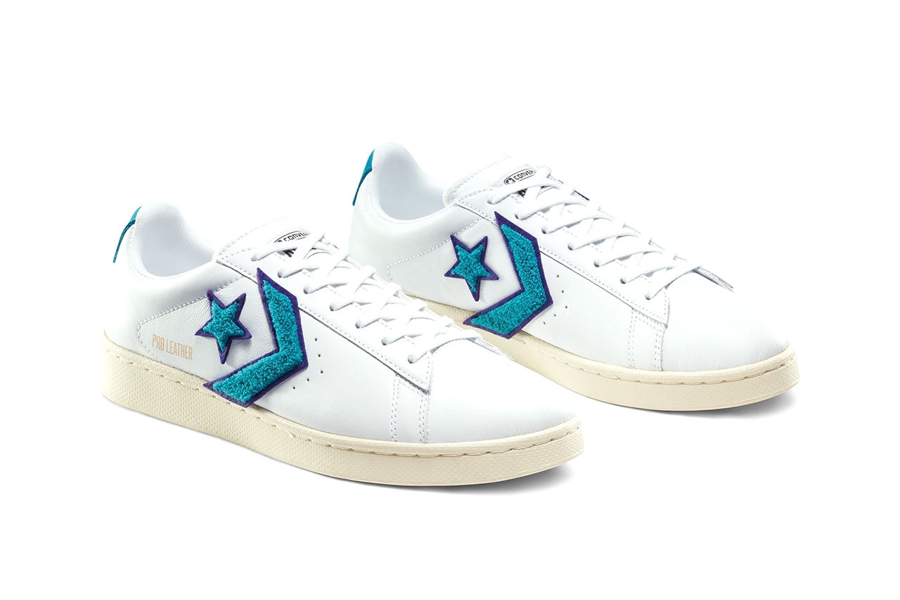 Converse Pro Leather "Through the Decades" Pack Release Information '80s '90s '00s Basketball Hip-Hop Skateboarding Chenille Chevron Chuck 70 Inspiration Footwear Sneaker Drops Cons