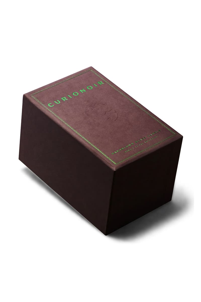 Curionoir Tobacco Night Glass Candle in Brown
