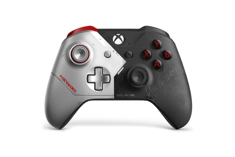 amazon cd projekt red microsoft xbox one controller cyberpunk 2077 johnny silverhand keanu reeves leak