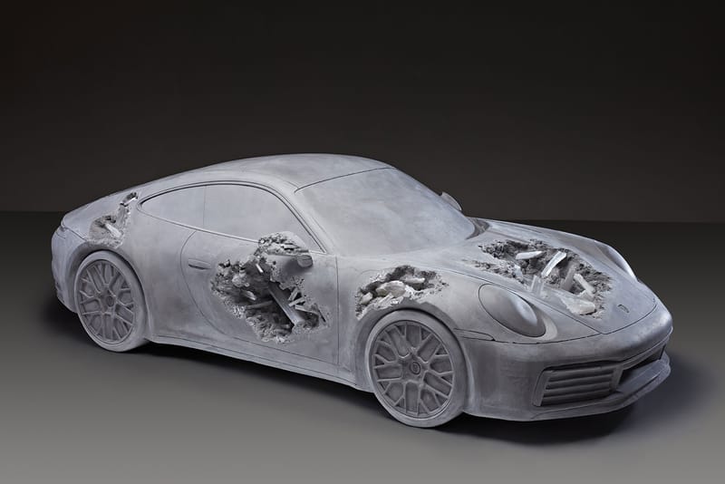 Daniel Arsham's Eroded 911 Porsche to Arrive in Hong Kong for First Time