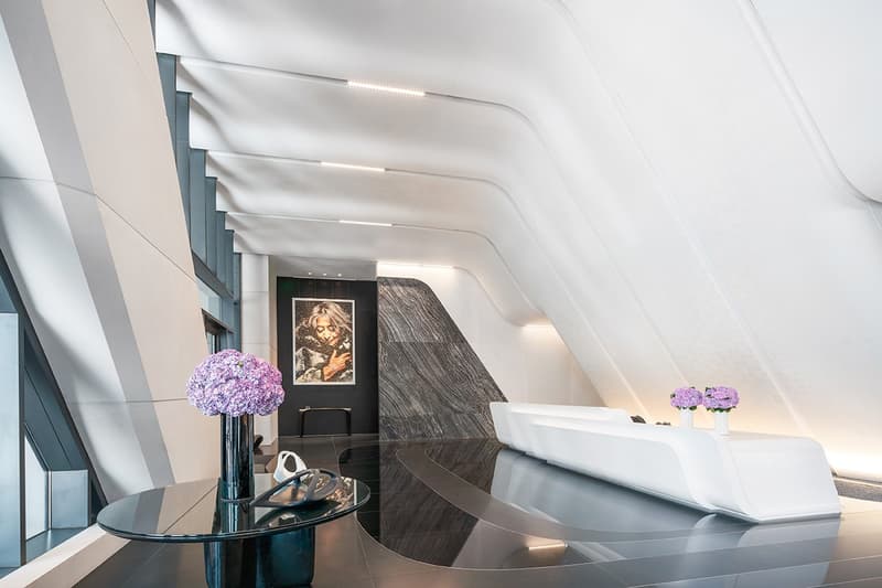 David Beckham 1000 m2 Miami Penthouse Condo one thousand museum zaha hadid design architecture team soccer football player inter milan manchester united mid field Paris Saint Germain