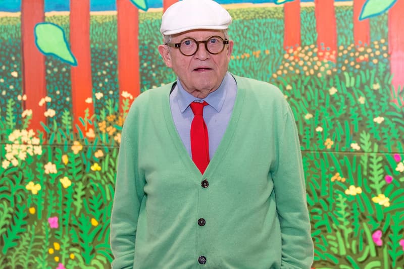 David Hockney Exclusive Springtime iPad Art Normandy Lockdown 'The Arrival Of Spring in Woldgate, East Yorkshire in 2011' Centre Pompidou