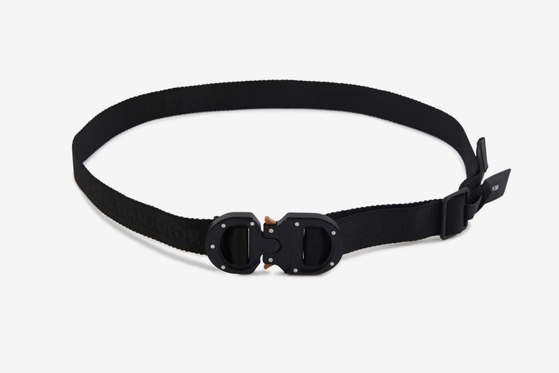 Dior 25mm Buckle Belt Release Info Buy Price Black